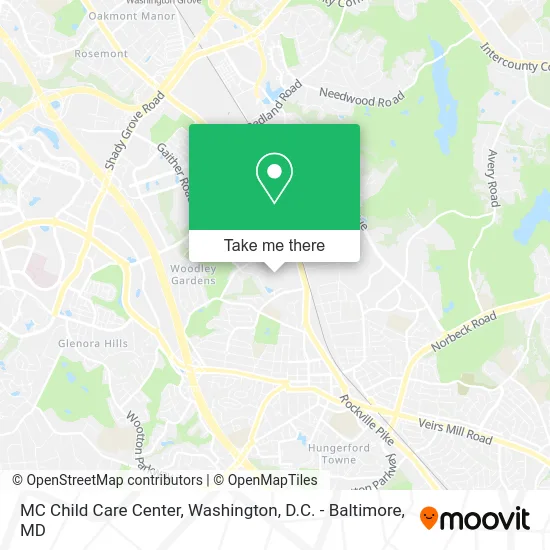 MC Child Care Center map