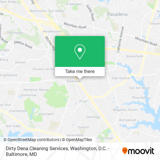 Mapa de Dirty Dena Cleaning Services