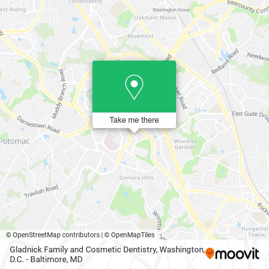 Gladnick Family and Cosmetic Dentistry map