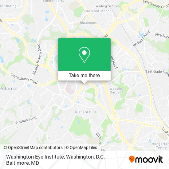 Washington Eye Institute map