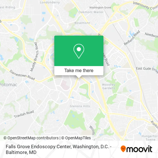 Falls Grove Endoscopy Center map