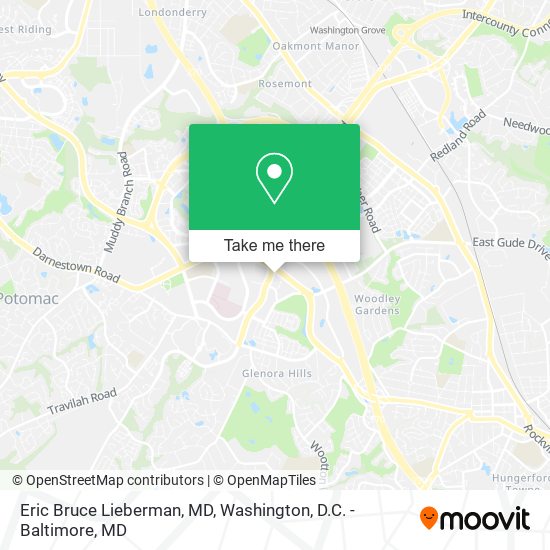 Eric Bruce Lieberman, MD map