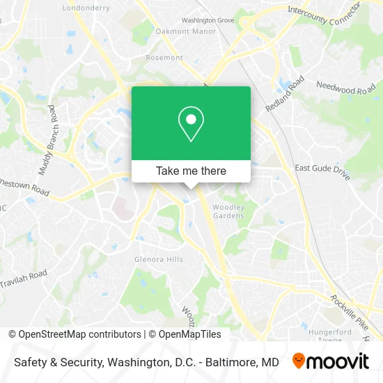 Safety & Security map