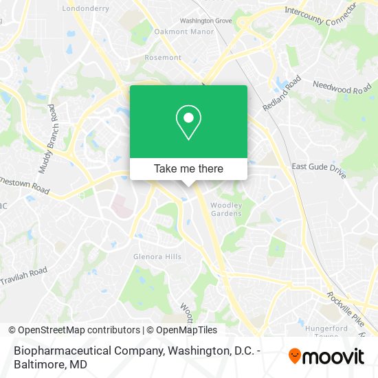 Biopharmaceutical Company map