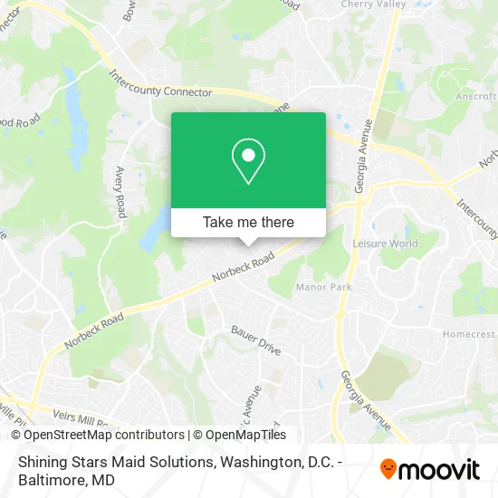 Mapa de Shining Stars Maid Solutions
