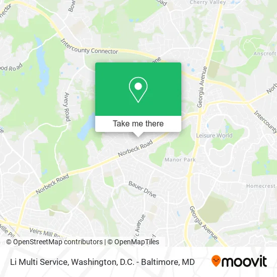 Mapa de Li Multi Service