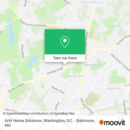 Mapa de Arht Home Solutions