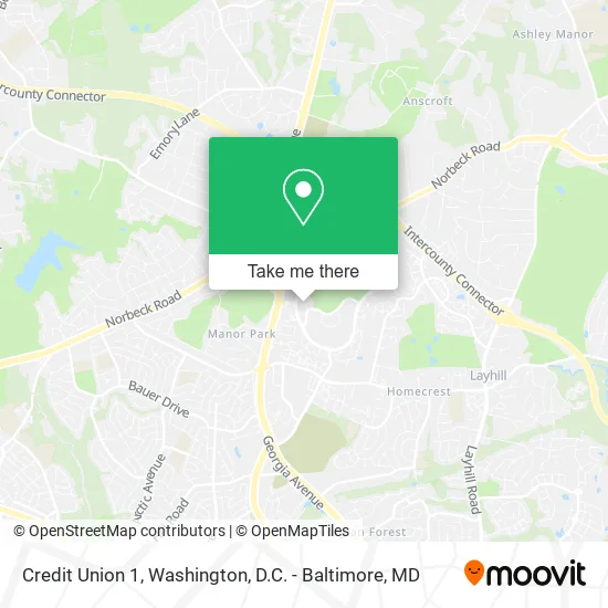 Mapa de Credit Union 1