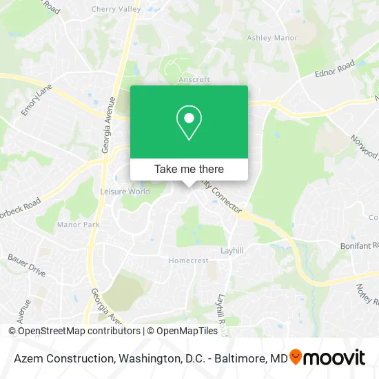 Azem Construction map
