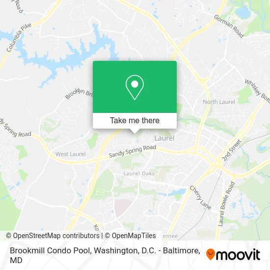 Brookmill Condo Pool map