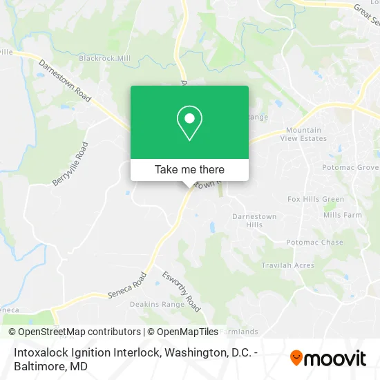 Intoxalock Ignition Interlock map