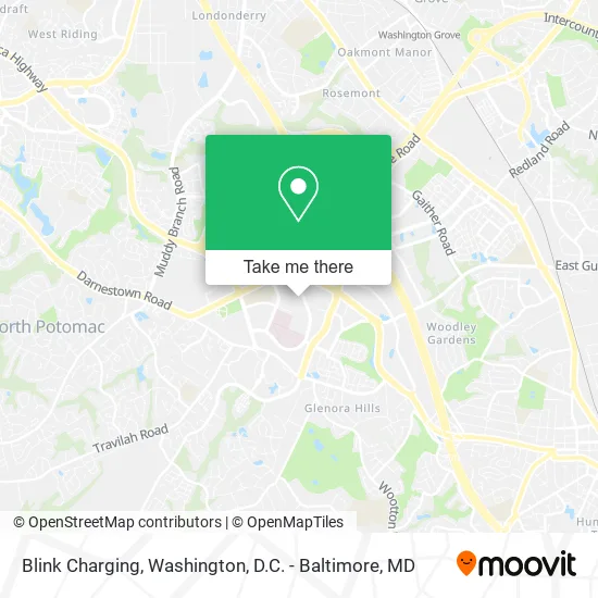 Blink Charging map