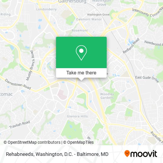 Rehabneeds map
