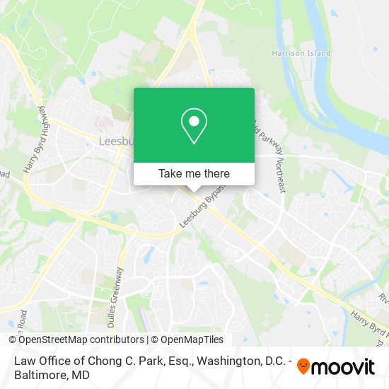 Mapa de Law Office of Chong C. Park, Esq.