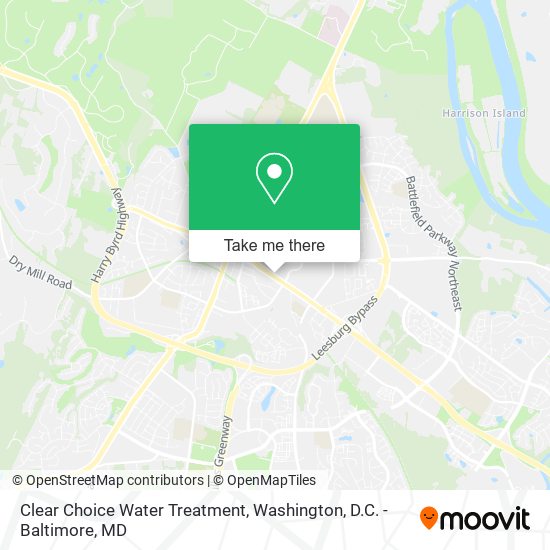 Clear Choice Water Treatment map