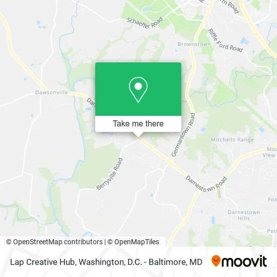 Lap Creative Hub map