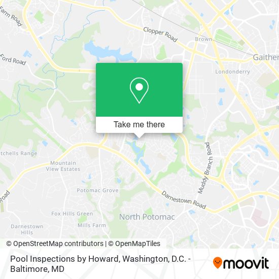 Mapa de Pool Inspections by Howard