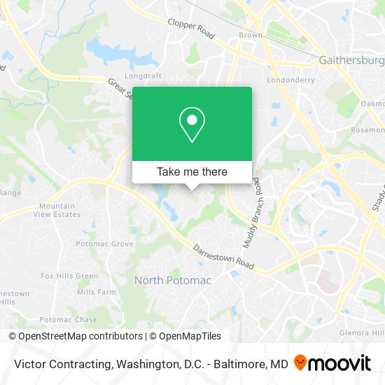 Victor Contracting map