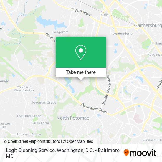 Mapa de Legit Cleaning Service