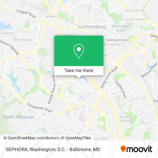 Mapa de SEPHORA