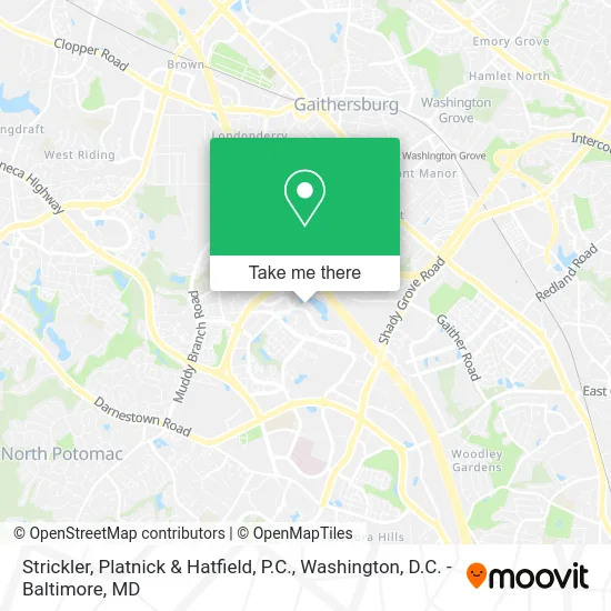 Strickler, Platnick & Hatfield, P.C. map