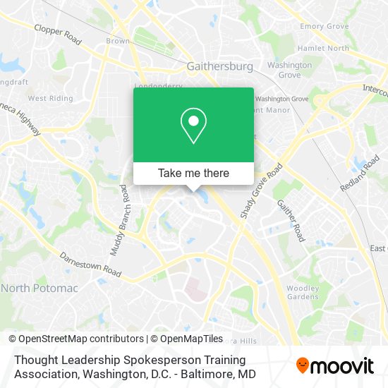 Thought Leadership Spokesperson Training Association map