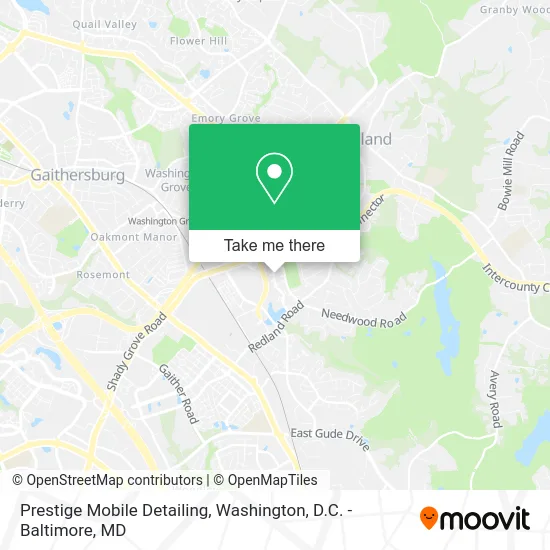 Prestige Mobile Detailing map