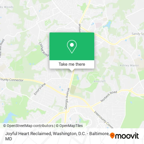 Joyful Heart Reclaimed map