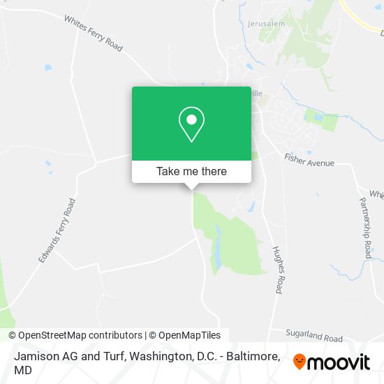 Mapa de Jamison AG and Turf