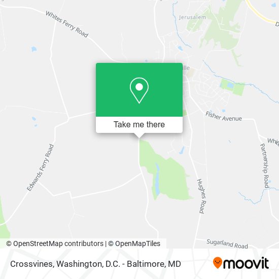 Crossvines map