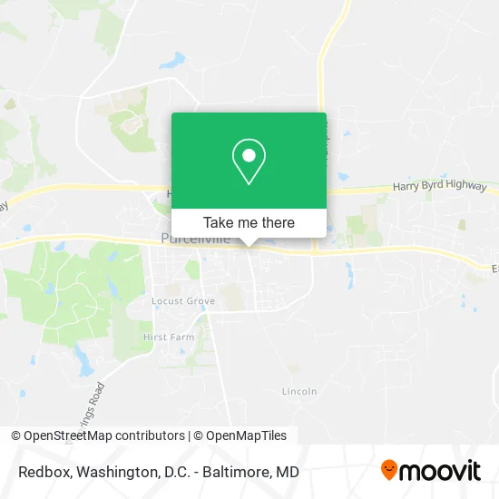 Redbox map