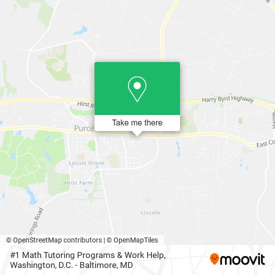 Mapa de #1 Math Tutoring Programs & Work Help