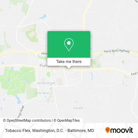 Tobacco Flex map