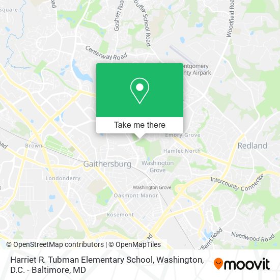 Harriet R. Tubman Elementary School map