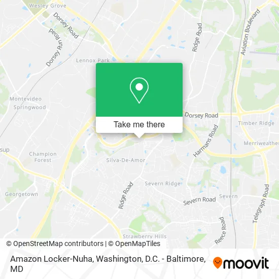 Amazon Locker-Nuha map