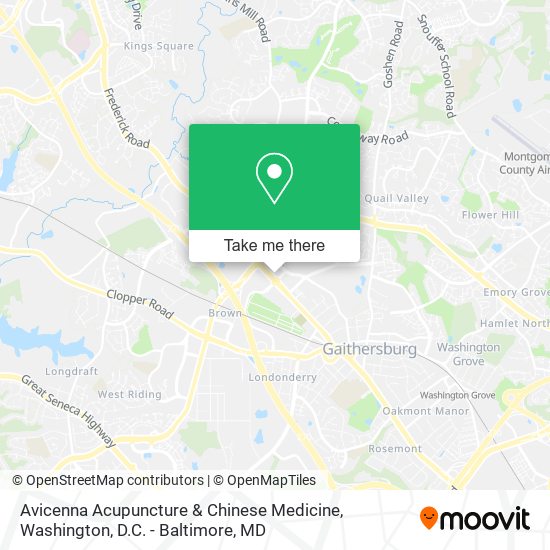 Avicenna Acupuncture & Chinese Medicine map