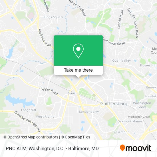 PNC ATM map