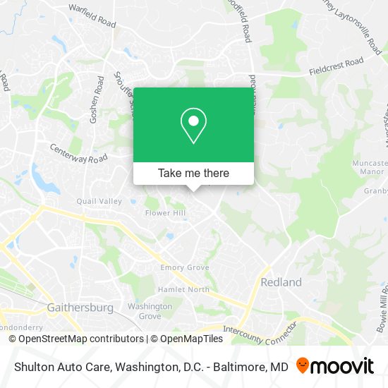Shulton Auto Care map