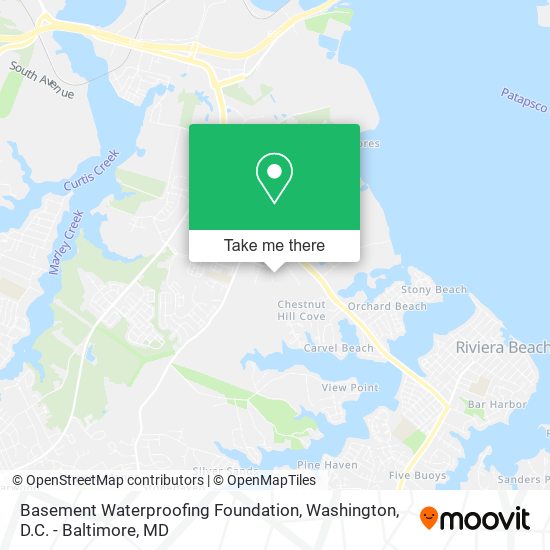Mapa de Basement Waterproofing Foundation