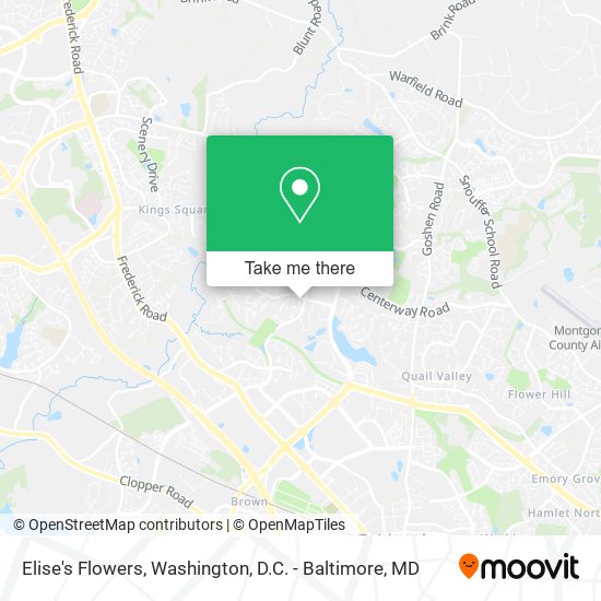 Mapa de Elise's Flowers