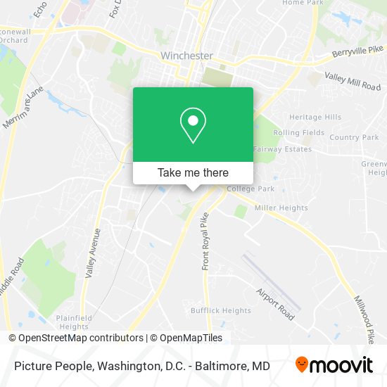 Picture People map