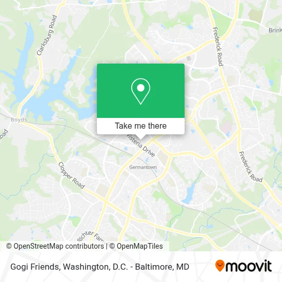 Gogi Friends map
