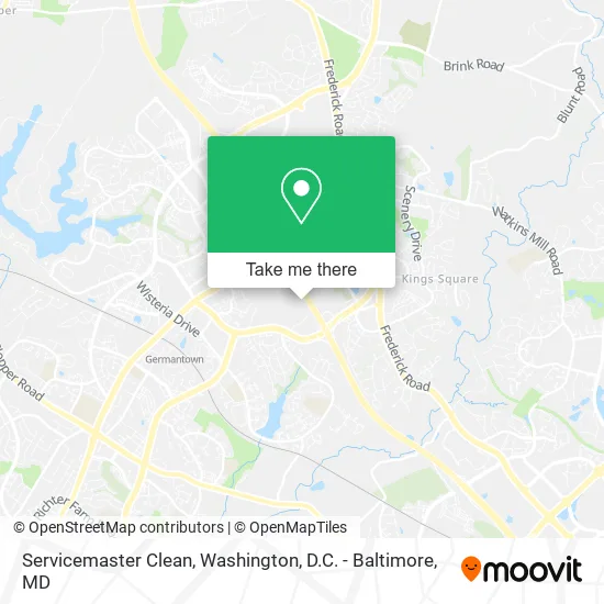 Servicemaster Clean map