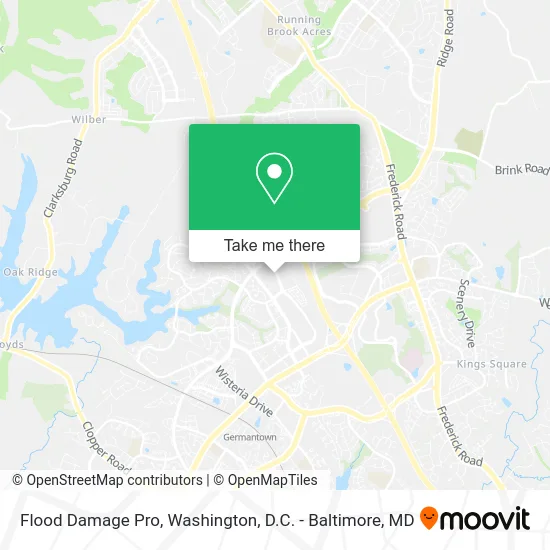 Flood Damage Pro map