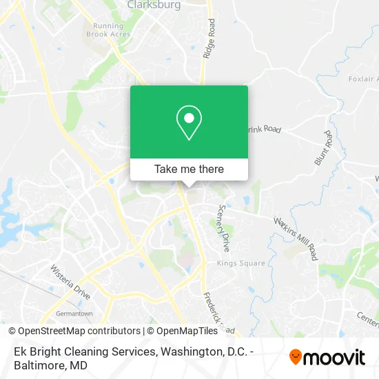 Mapa de Ek Bright Cleaning Services