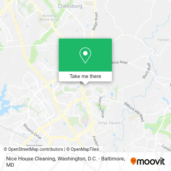 Nice House Cleaning map