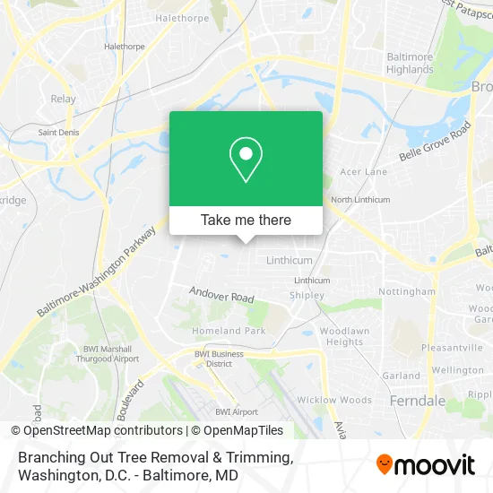 Branching Out Tree Removal & Trimming map
