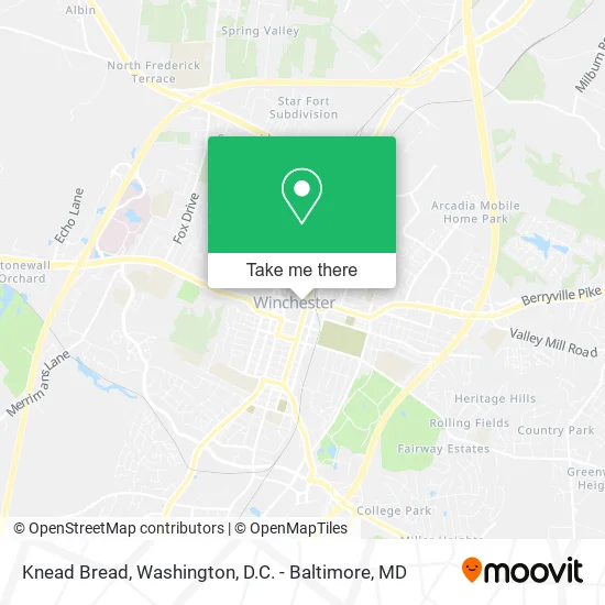 Knead Bread map