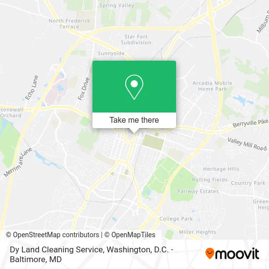 Dy Land Cleaning Service map
