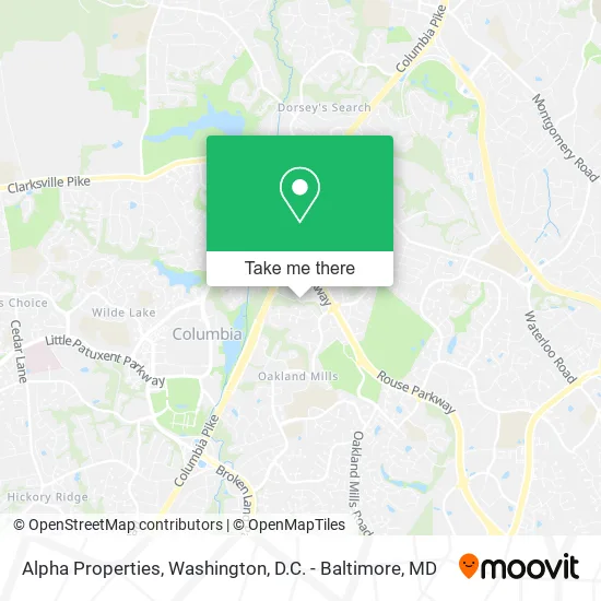 Alpha Properties map